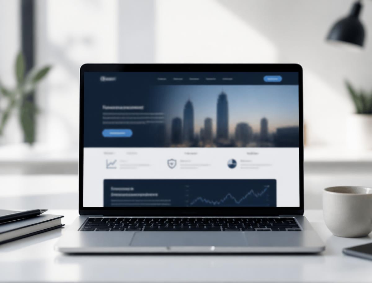 Namib Capital — Finance website design case study